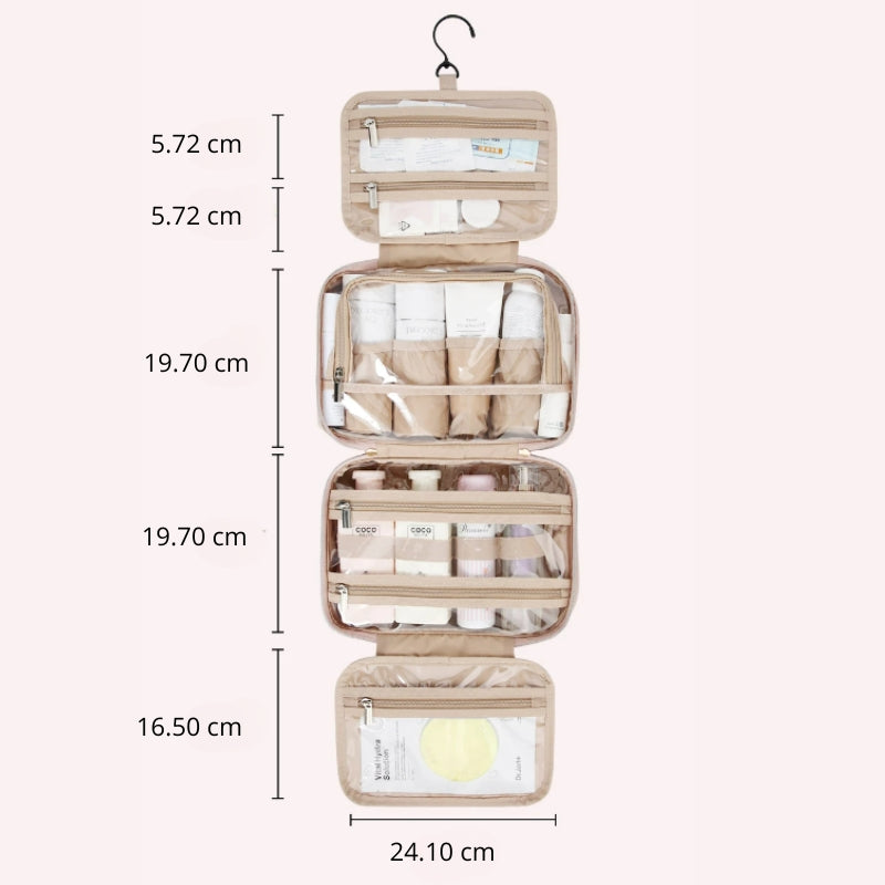 Large Luxury Women's Toiletry Bag