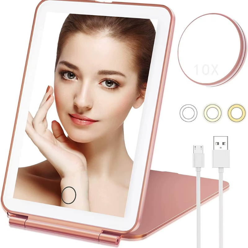 Portable LED Magnifying Mirror