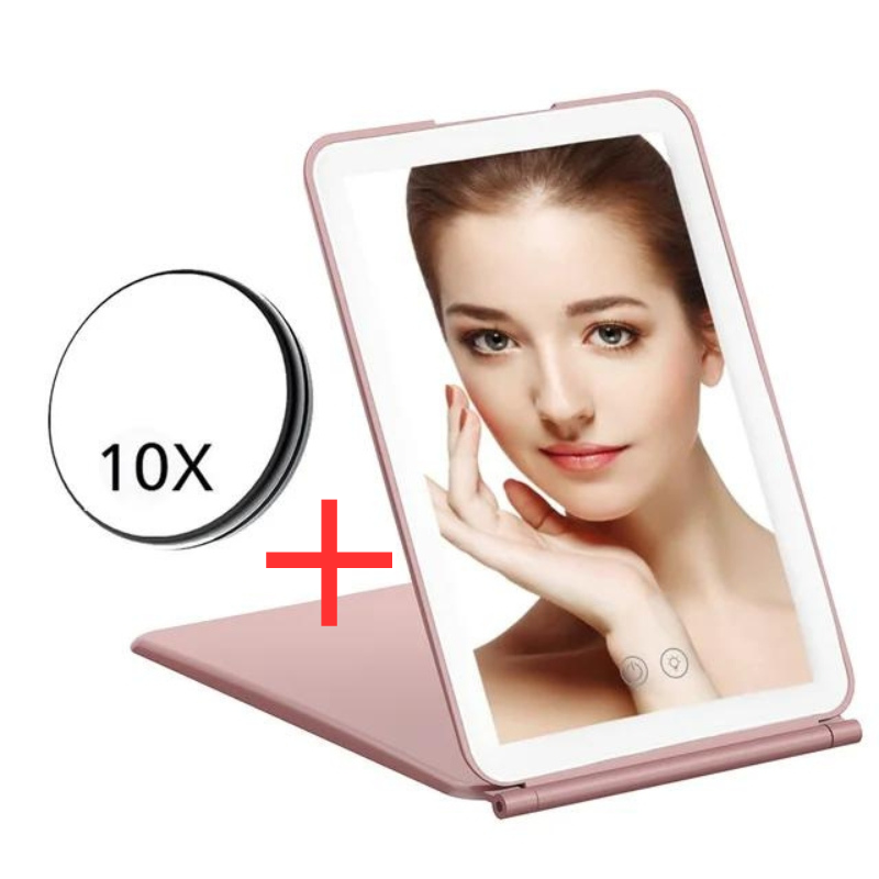 Portable LED Magnifying Mirror