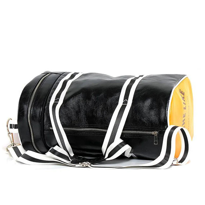 Vintage Men's PU Sports Bag