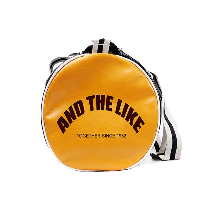 Vintage Men's PU Sports Bag