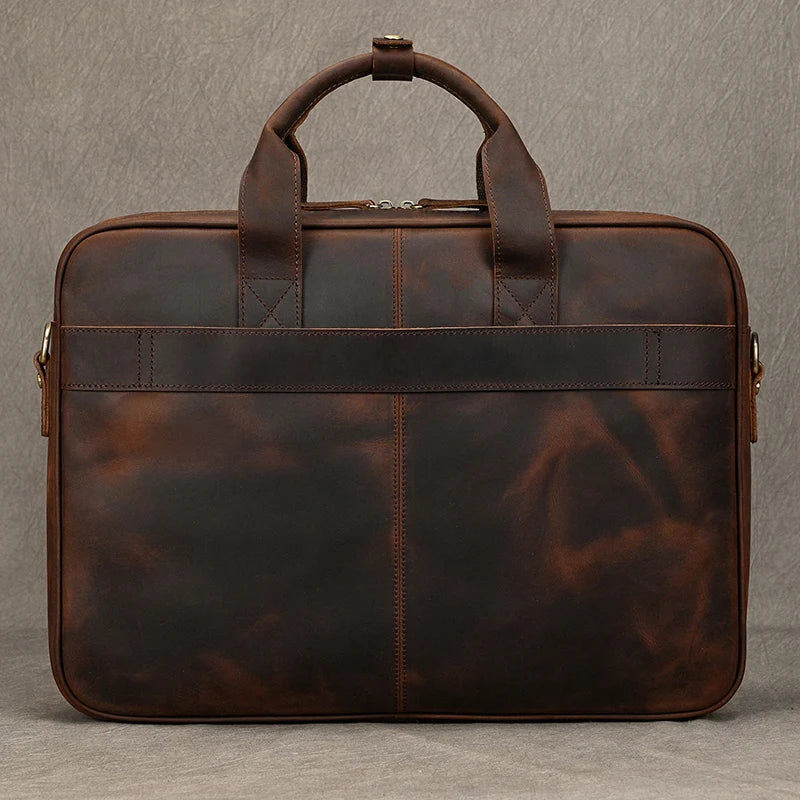 Men's Leather Laptop Bag