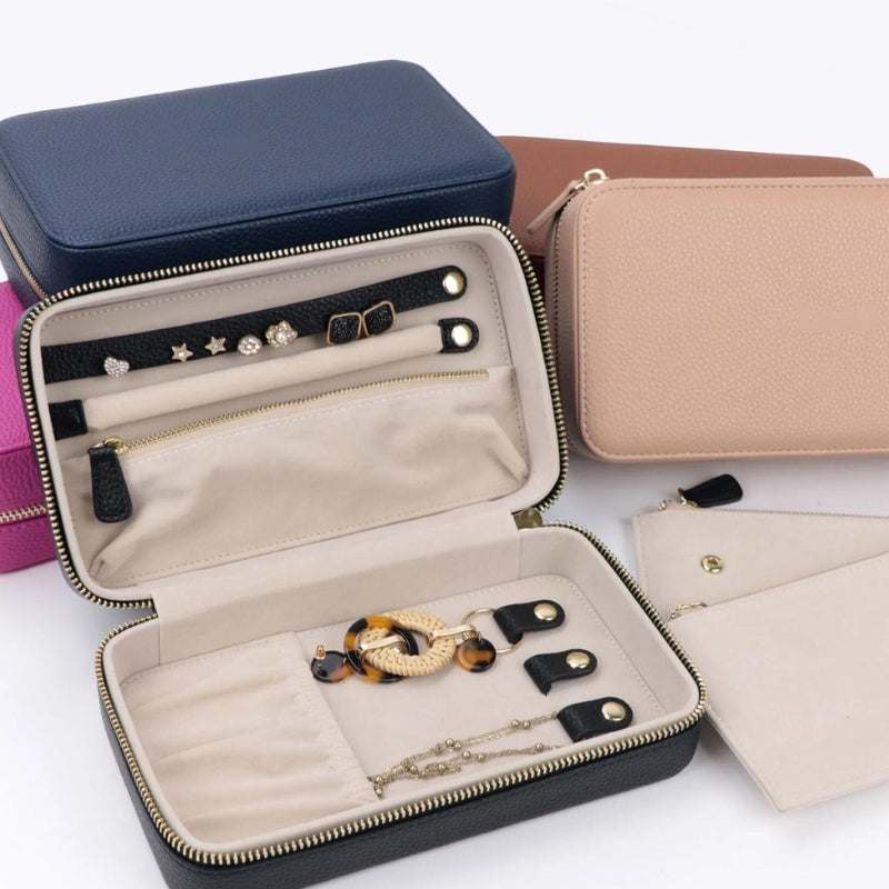 boite a bijoux voyage cuir