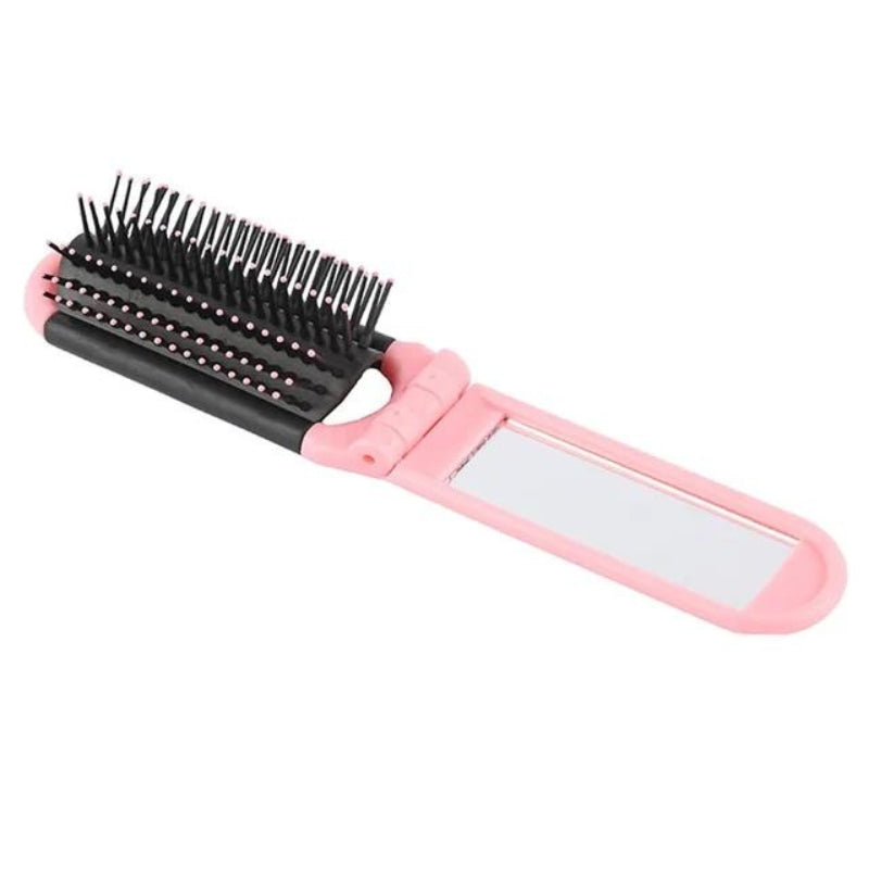 brosse et miroir vintage