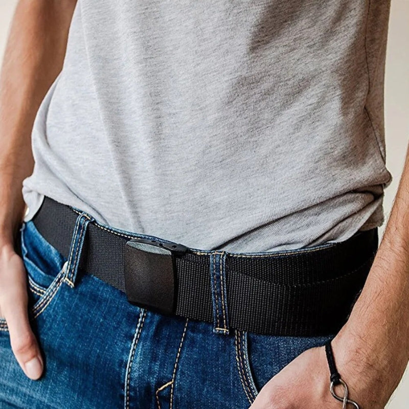 ceinture cache billet cuir
