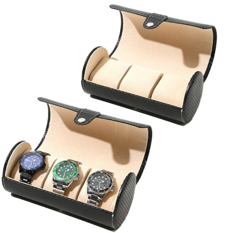 étui montre voyage luxe