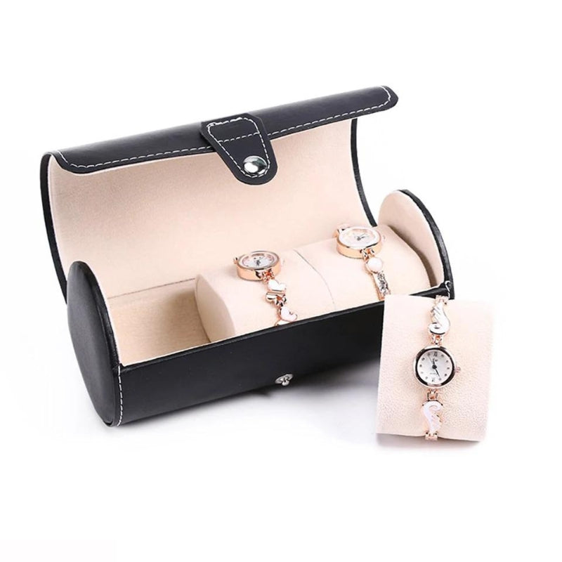 étui voyage montre cuir
