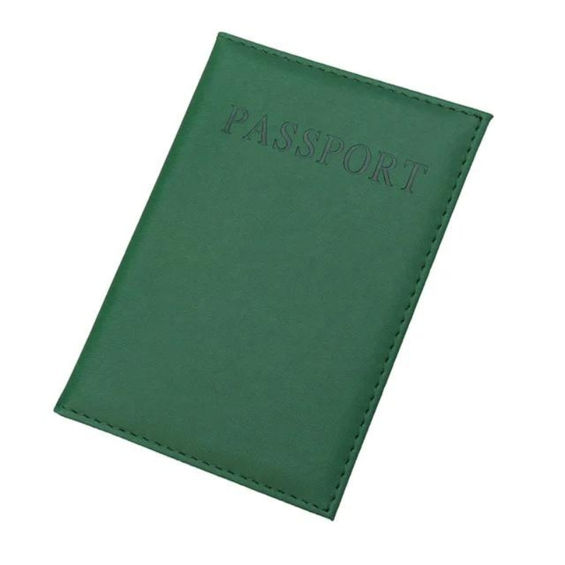 protège passeport cuir