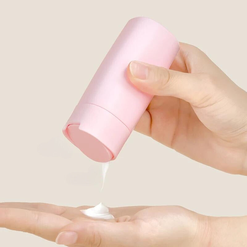 travel kit bottle - Green - White - Grey - Gray - Pink
