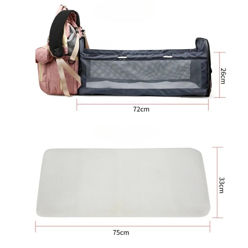 Foldable Baby Diaper Bag Bed