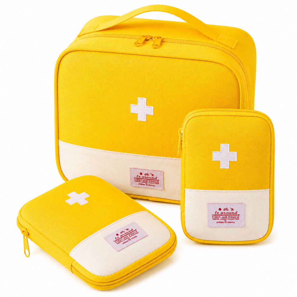 Trousse Médicaments Voyage - Yellow - Lot S / M / L