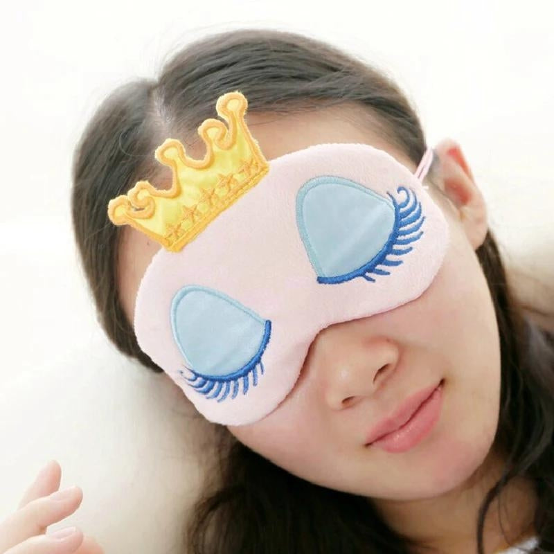 masque de sommeil fille