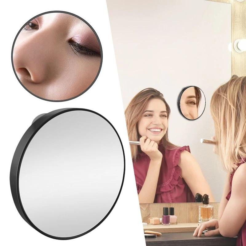 miroir grossissant avec ventouse