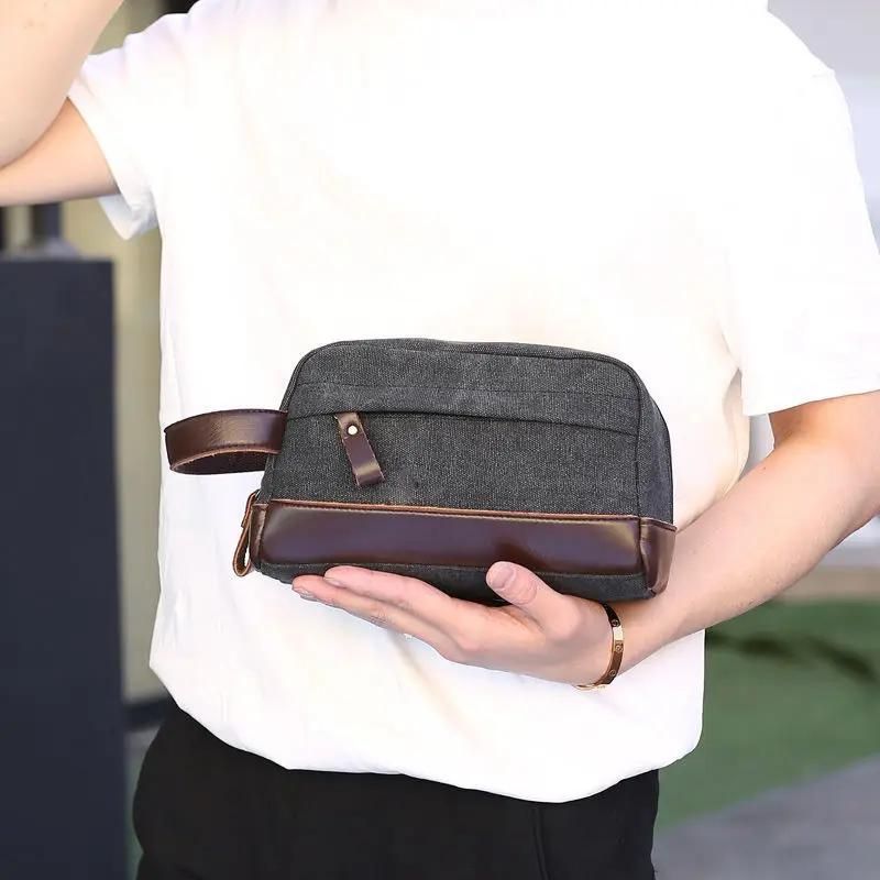 trousse de toilette homme petit format