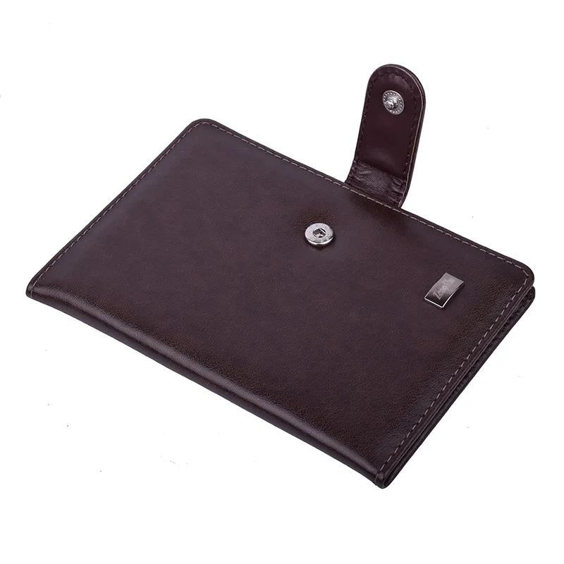 porte document cuir homme marron