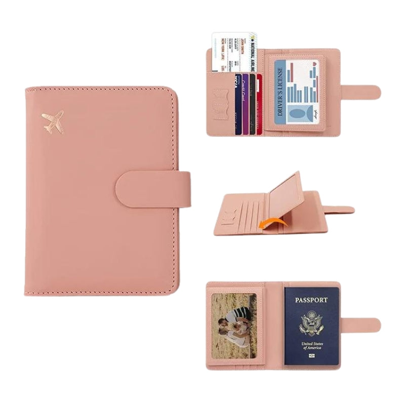 étui passeport cuir femme