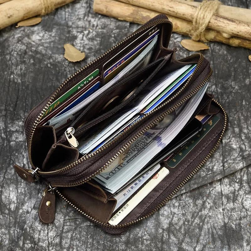 portefeuille en cuir homme