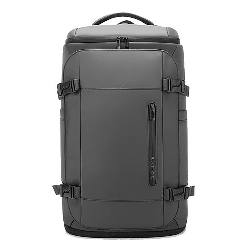 Sac à dos de voyage cabine homme gris, vue de face