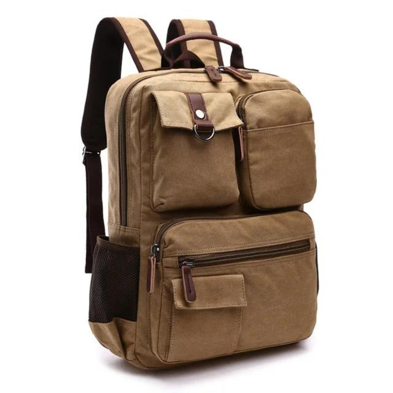 sac à dos vintage homme toile