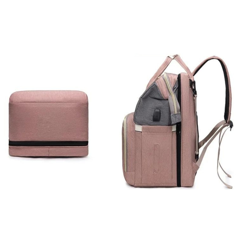 Baby Diaper Bag with Bed