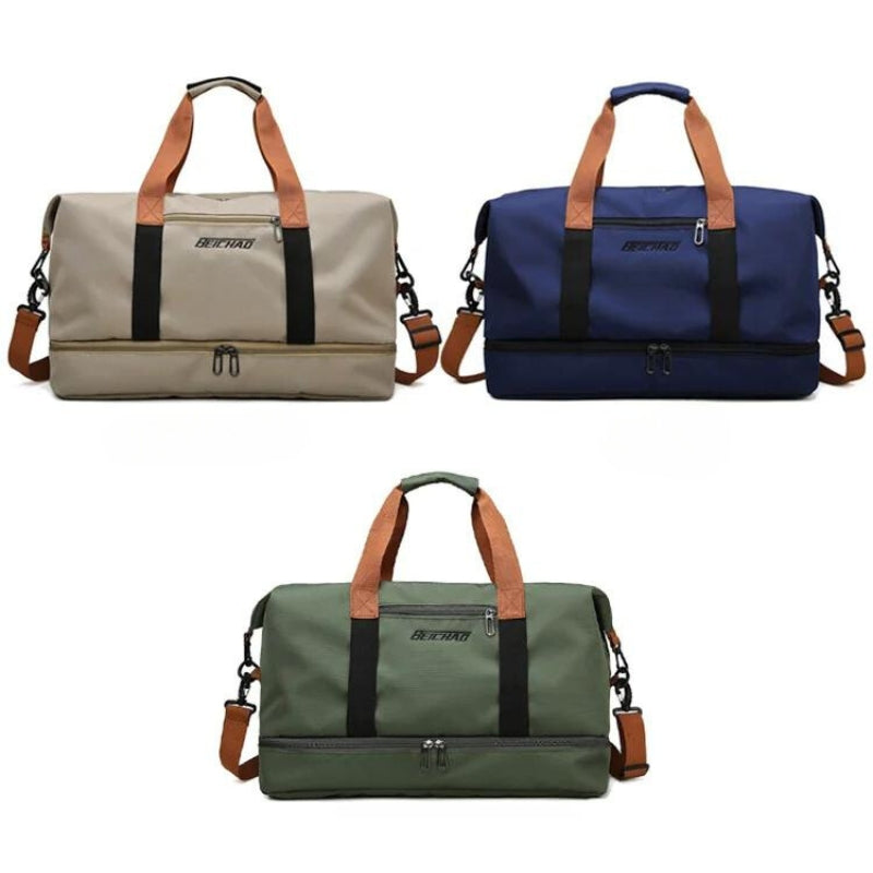 Travel Bag with Shoe Compartment