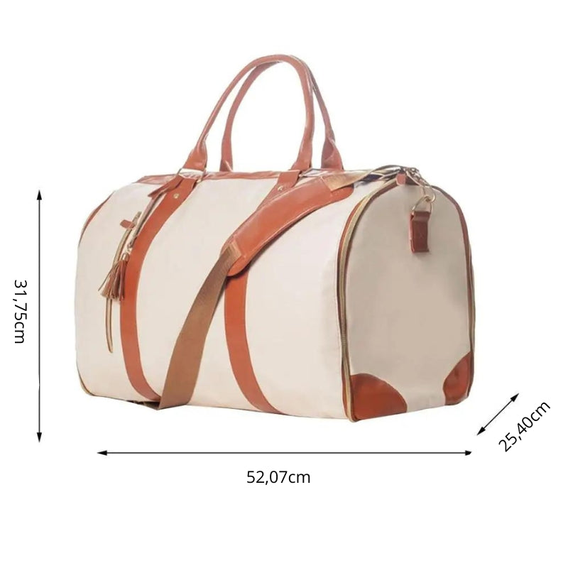 Women's Faux Leather Travel Bag