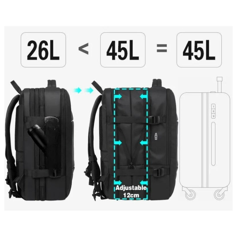 Expandable Travel Backpack