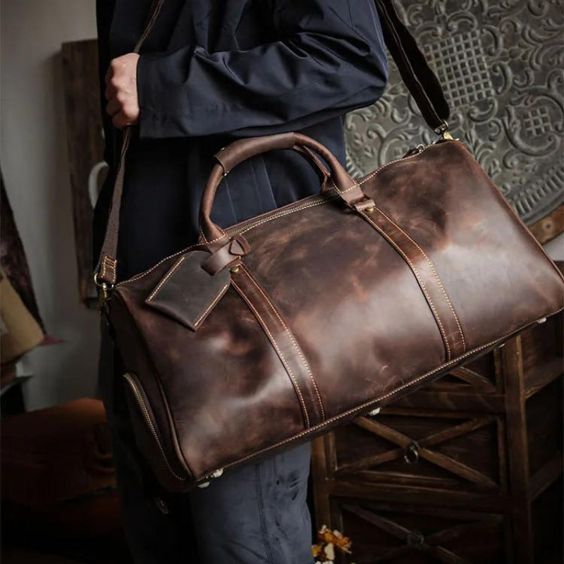 sac bandoulière pour homme en cuir