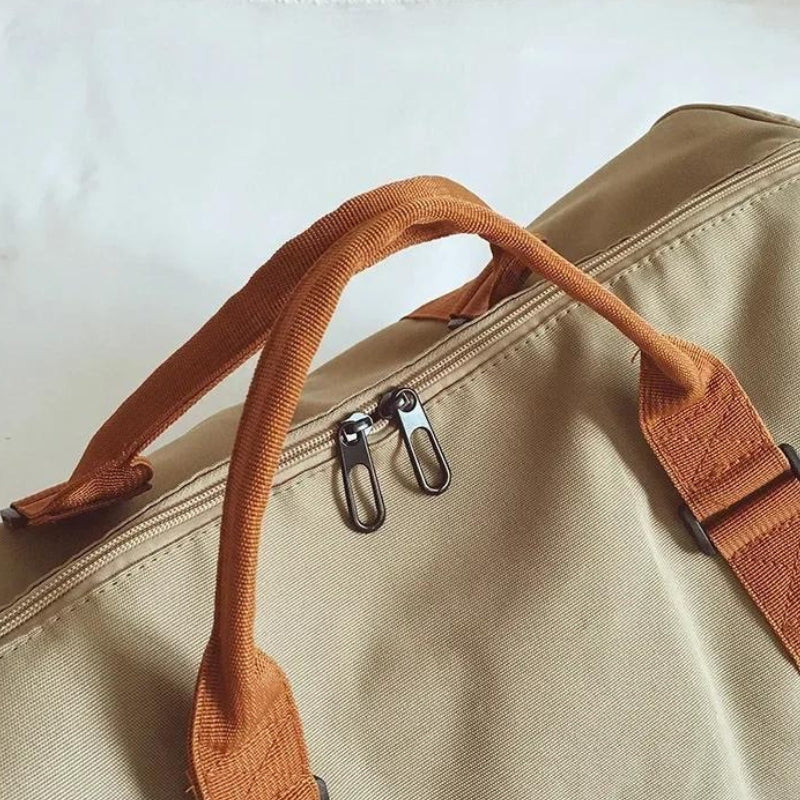 Weekender Bag with Shoe Compartment