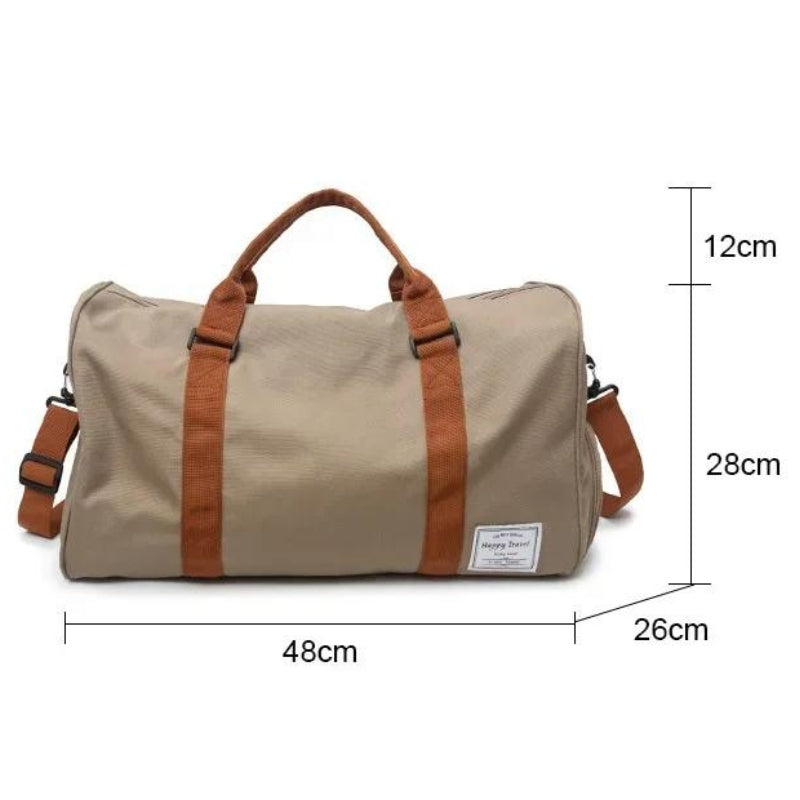 Weekender Bag with Shoe Compartment