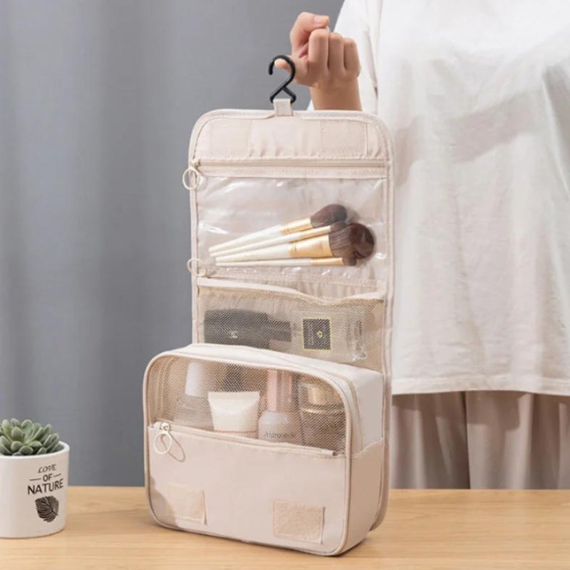 trousse de toilette a suspendre pour voyage
