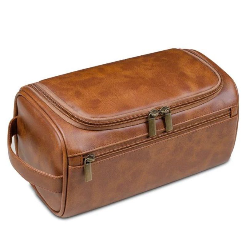 trousse de toilette cuir homme luxe